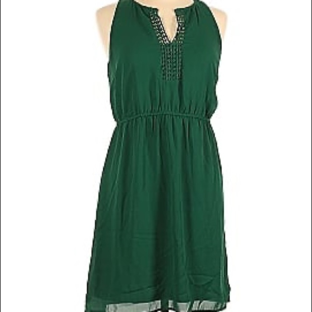 41 Hawthorne green casual summer dress